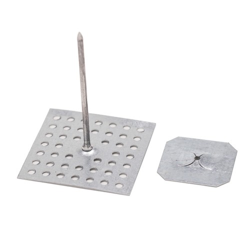 Siderise Perforated Insulation Pin with Washer (Box of 500) Siderise Perforated Insulation Pin with Washer (Box of 500)