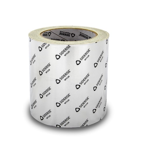 Siderise Reinforced Aluminium Joint Tape - 120mm x 45m Roll Siderise Reinforced Aluminium Joint Tape - 120mm x 45m Roll