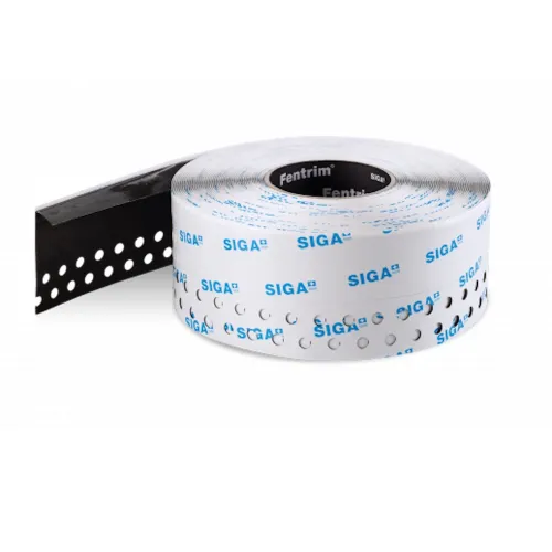 100mm SIGA Fentrim 2 (15/85mm) - Pre-Folded Exterior Airtight Sealing Tape - 25m roll - Box of 6 rolls 100mm SIGA Fentrim 2 (15/85mm) - Pre-Folded Exterior Airtight Sealing Tape - 25m roll - Box of 6 rolls