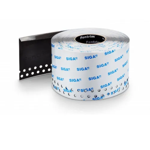150mm SIGA Fentrim 2 (15/135mm) - Pre-Folded Exterior Airtight Sealing Tape - 25m roll - Box of 4 rolls 150mm SIGA Fentrim 2 (15/135mm) - Pre-Folded Exterior Airtight Sealing Tape - 25m roll - Box of 4 rolls