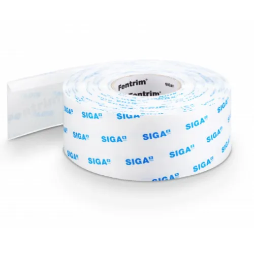 100mm SIGA Fentrim IS 20 (15/85mm) - Pre-Folded Interior Airtight Sealing Tape - 25m roll - Box of 6 rolls 100mm SIGA Fentrim IS 20 (15/85mm) - Pre-Folded Interior Airtight Sealing Tape - 25m roll - Box of 6 rolls
