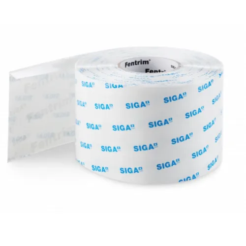 150mm SIGA Fentrim IS 20 (15/135mm) - Pre-Folded Interior Airtight Sealing Tape - 25m roll - Box of 4 rolls 150mm SIGA Fentrim IS 20 (15/135mm) - Pre-Folded Interior Airtight Sealing Tape - 25m roll - Box of 4 rolls