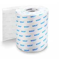 250mm SIGA Fentrim IS 20 (15/235mm) - Pre-Folded Interior Airtight Sealing Tape - 25m roll - Box of 2 rolls