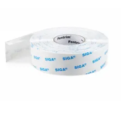 75mm SIGA Fentrim IS 20 (15/60mm) - Pre-Folded Interior Airtight Sealing Tape - 25m roll - Box of 8 rolls