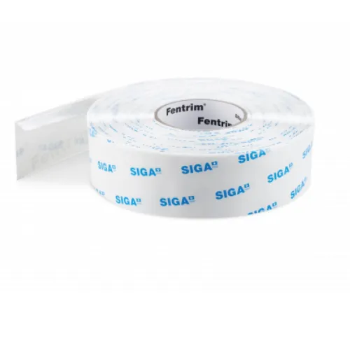 75mm SIGA Fentrim IS 20 (15/60mm) - Pre-Folded Interior Airtight Sealing Tape - 25m roll - Box of 8 rolls 75mm SIGA Fentrim IS 20 (15/60mm) - Pre-Folded Interior Airtight Sealing Tape - 25m roll - Box of 8 rolls