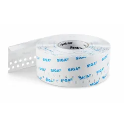 SIGA Fentrim 20 100mm (15/85mm) - Pre-Folded Adhesive Tape for Interior Airtight Sealing - 25m roll - Box of 6 rolls