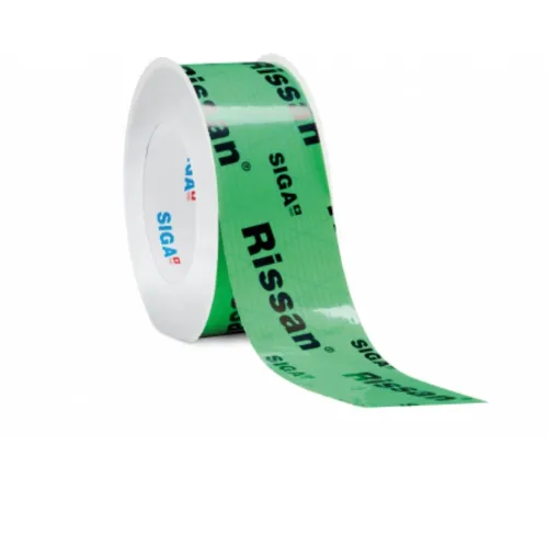 SIGA Rissan 60 - Single‑Sided Flexible Airtight Sealing Tape - 60mm x 25m roll - Box of 10 rolls SIGA Rissan 60 - Single‑Sided Flexible Airtight Sealing Tape - 60mm x 25m roll - Box of 10 rolls