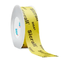 SIGA Sicrall 60 - Single‑Sided Airtight Sealing Tape - 60mm x 40m roll - Box of 10 rolls