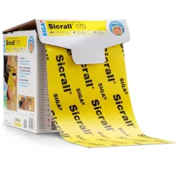 SIGA Sicrall 170 - Single‑Sided Airtight Sealing Tape - 170mm x 40m roll - Box of 1 roll