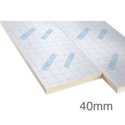 40mm SOPRATHERM CW4000 (previously Celotex) - PIR Cavity Wall Insulation Board - 1200mm x 450mm - pack of 14