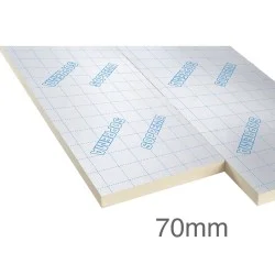 70mm SOPRATHERM CW4000 (previously Celotex) - PIR Cavity Wall Insulation Board - 1200mm x 450mm - pack of 8
