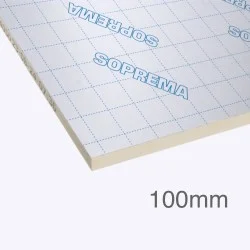 100mm SOPRATHERM GA4000 PIR Insulation Board (previously Celotex) - General Purpose PIR Insulation - 1200mm x 2400mm 100mm SOPRATHERM GA4000 PIR Insulation Board (previously Celotex) - General Purpose PIR Insulation - 1200mm x 2400mm