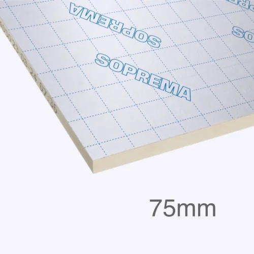 75mm SOPRATHERM GA4000 PIR Insulation Board (previously Celotex) - General Purpose PIR Insulation - 1200mm x 2400mm 75mm SOPRATHERM GA4000 PIR Insulation Board (previously Celotex) - General Purpose PIR Insulation - 1200mm x 2400mm