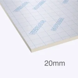 20mm SOPRATHERM TB4000 PIR Insulation Board (previously Celotex) - 1200mm x 2400mm