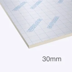 30mm SOPRATHERM TB4000 PIR Insulation Board (previously Celotex) - 1200mm x 2400mm