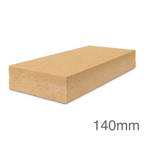 140mm STEICOflex 036 Wood-Fibre Insulation Slab - 1190mm x 375mm - Pack of 4