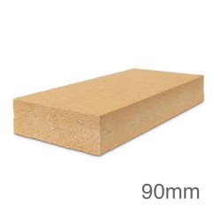 90mm STEICOflex 036 Wood-Fibre Insulation Slab - 1190mm x 575mm - Pack of 5 - Pallet of 10