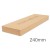 240mm STEICO Protect L Dry - Render Carrier Board - 1200mm x 400mm - Pack of 10
