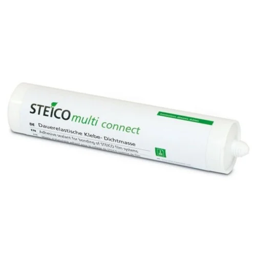 STEICOmulti Connect - Permanently Flexible Adhesive Sealant - 310ml Cartridge - pack of 12 STEICOmulti Connect - Permanently Flexible Adhesive Sealant - 310ml Cartridge - pack of 12