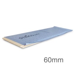 60mm STEICO Safe - Sarking and Sheathing Board with Integrated Membrane - 1880mm x 600mm - Pallet of 36