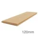 120mm STEICO Special Dry Wood-Fibre Insulation Board - Sarking and Sheathing Board - 1880mm x 600mm