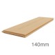 140mm STEICO Special Dry Wood-Fibre Insulation Board - Sarking and Sheathing Board - 1880mm x 600mm - Pallet of 16
