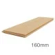 160mm STEICO Special Dry Wood-Fibre Insulation Board - Sarking and Sheathing Board - 1880mm x 600mm - Pallet of 14