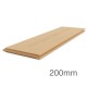 200mm STEICO Special Dry Wood-Fibre Insulation Board - Sarking and Sheathing Board - 1880mm x 600mm - Pallet of 10