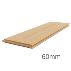 60mm STEICO Special Dry Wood-Fibre Insulation Board - Sarking and Sheathing Board - 1325mm x 600mm - Pallet of 38