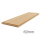 60mm STEICO Special Dry Wood-Fibre Insulation Board - Sarking and Sheathing Board - 1325mm x 600mm - Pallet of 38