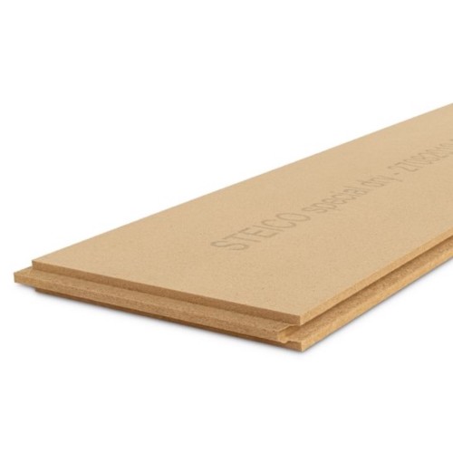 60mm STEICO Special Dry Wood-Fibre Insulation Board - Sarking and Sheathing Board - 1325mm x 600mm - Pallet of 38
