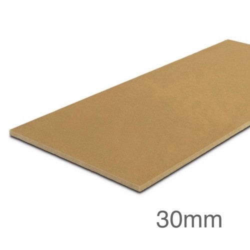 30mm STEICOtherm Wet Square Edge Wood-Fibre Insulation Slab - 1350mm x 600mm - Pallet of 74