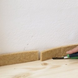 10mm STEICOsound Strip - Wood Fibre Tape for Perimeter Expansion Joints - 100mm x 100m roll - pack of 6 - pallet of 24