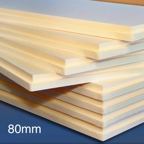 80mm Sundolitt XPS300 Extruded Polystyrene Board - 2400mm x 600mm 80mm Sundolitt XPS300 Extruded Polystyrene Board - 2400mm x 600mm