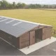 6mm Swisspearl B5 Corrugated Fibre Cement Roofing Panel - Black - 1020mm width 6mm Swisspearl B5 Corrugated Fibre Cement Roofing Panel - Black - 1020mm width