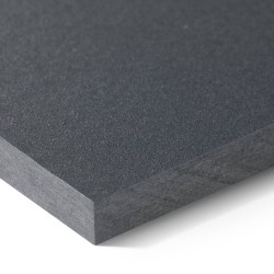 12mm Swisspearl Carat Fibre Cement Facade Panel - Anthracite 8021 - 1250mm x 2500mm