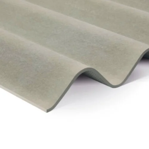 6mm Swisspearl Cemsix Corrugated Fibre Cement Roofing Panel - Natural Grey - 1086mm width 6mm Swisspearl Cemsix Corrugated Fibre Cement Roofing Panel - Natural Grey - 1086mm width