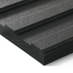 12mm Swisspearl Gravial Fibre Cement Facade Panel - Anthracite 3020 - 1250mm x 2500mm