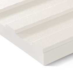 12mm Swisspearl Gravial Fibre Cement Facade Panel - Ivory 3090 - 1250mm x 3050mm