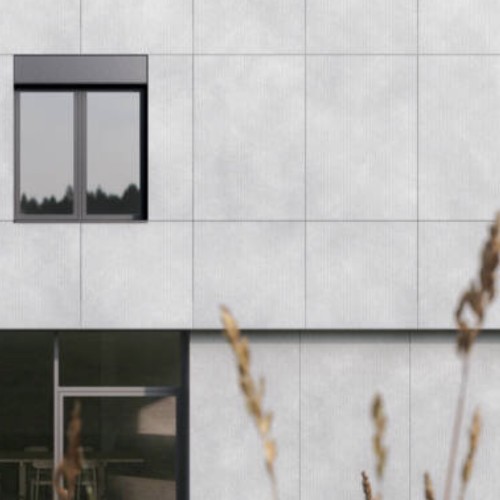 8mm Swisspearl Patina Inline NXT Fibre Cement Facade Panel - P 045 - 1250mm x 2500mm