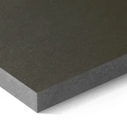 8mm Swisspearl Nobilis Fibre Cement Facade Panel - Anthracite 221 - 1250mm x 3050mm