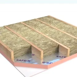 130mm Unilin Safe-R 019/MA (Roofs) Phenolic Insulation Board - 2400mm x 1200mm - pack of 3