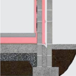 100mm Unilin Safe-R 019/CW Phenolic Partial Fill Cavity Insulation Board - 1200mm x 450mm (pack of 4)