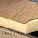 126mm Unilin FR/TP Thermal Ply Flat Roof Board - 120mm PIR Bonded to 6mm Plywood Board - 2400mm x 1200mm