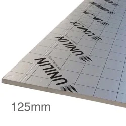 125mm Unilin Thin-R FR/ALU Flat Roof PIR Insulation Board (pack of 3)