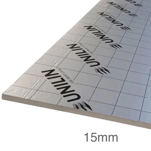 15mm Unilin XT/PR-UF PIR Rigid Insulation Board - 1200mm x 2400mm 15mm Unilin XT/PR-UF PIR Rigid Insulation Board - 1200mm x 2400mm