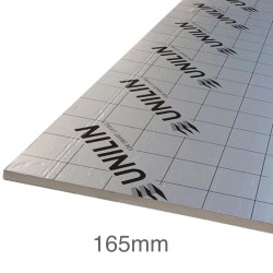165mm Unilin XT/TF PIR Rigid Insulation Board - Timber Framed Walls - 1200mm x 2400mm 165mm Unilin XT/TF PIR Rigid Insulation Board - Timber Framed Walls - 1200mm x 2400mm