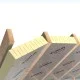 100mm Unilin Rafterlock Variable Width Pitched Roof PIR Board - Thin-R XT/RLOC - 1200mm x 370mm