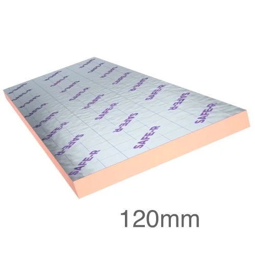 120mm Unilin Safe-R SR/FB Phenolic Insulation Framing Board (pack of 3) 120mm Unilin Safe-R SR/FB Phenolic Insulation Framing Board (pack of 3)