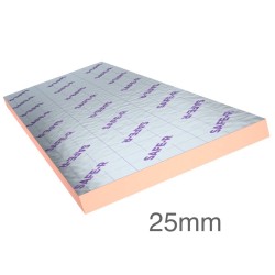 25mm Unilin Safe-R SR/PR Phenolic Insulation Board (pack of 12) - Pitched Roof Insulation - 2400mm x 1200mm 25mm Unilin Safe-R SR/PR Phenolic Insulation Board (pack of 12) - Pitched Roof Insulation - 2400mm x 1200mm